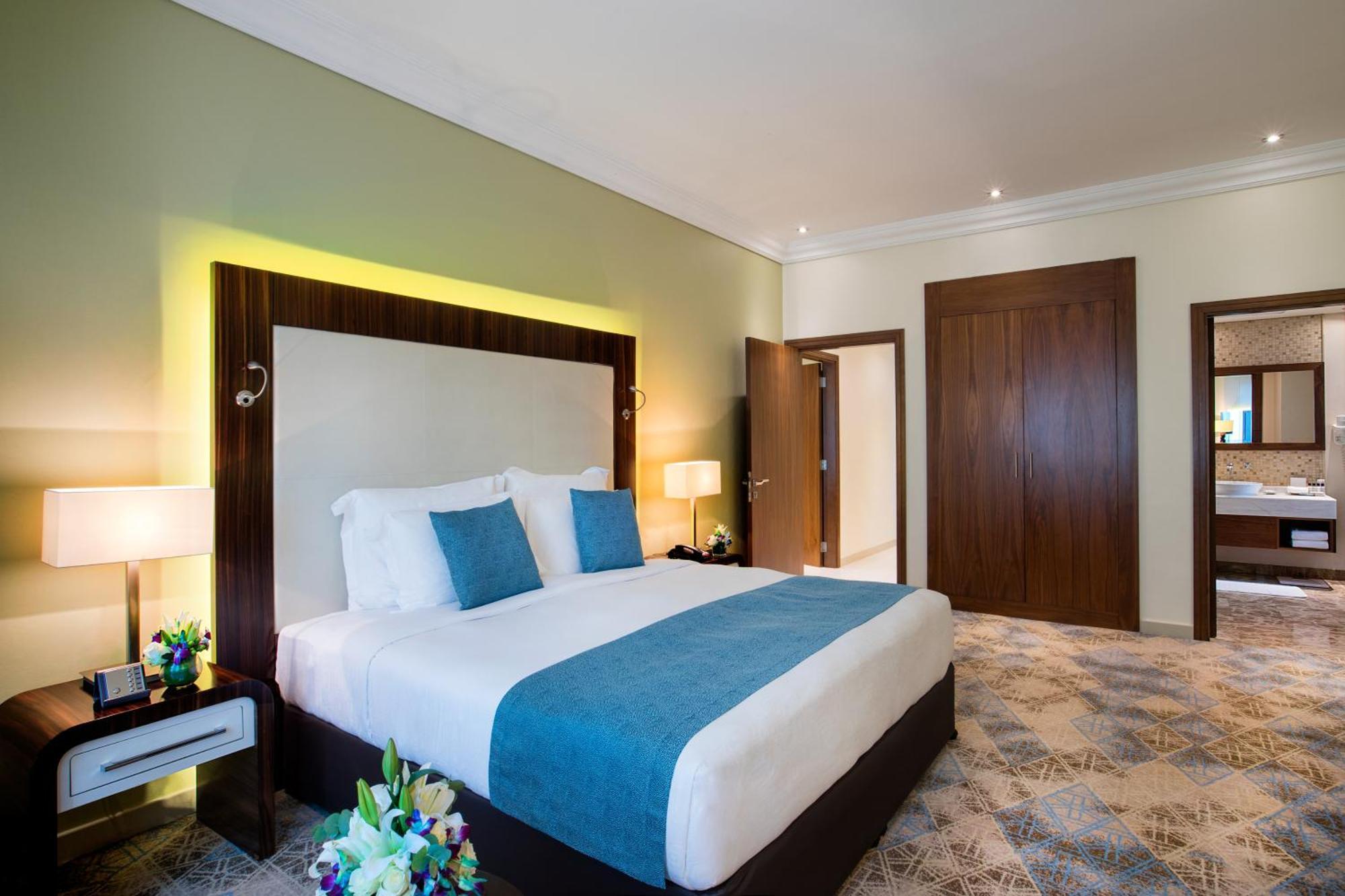 エリート ビブロス ホテル ドバイ 部屋 写真 A bedroom at the hotel
